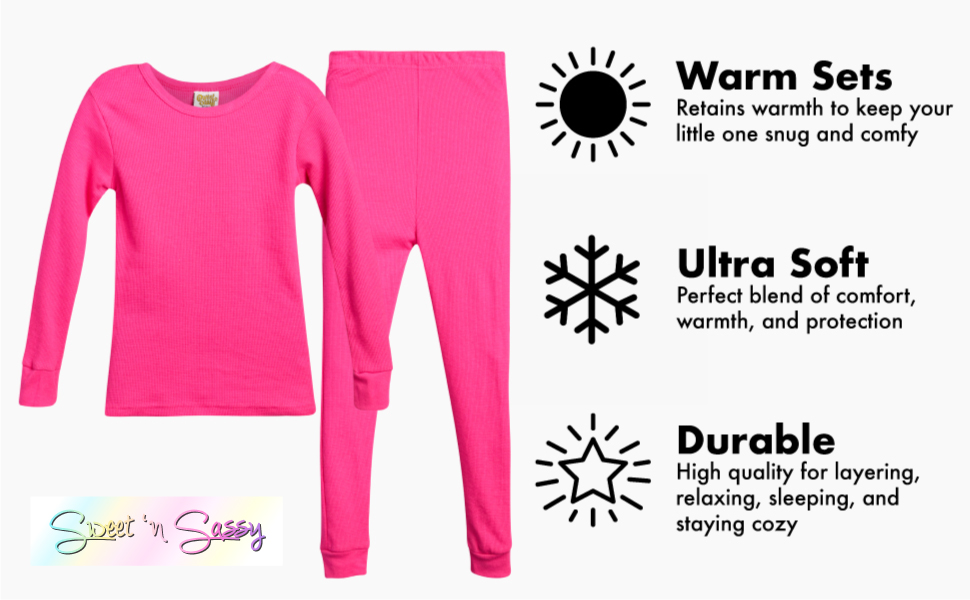 girls thermals features