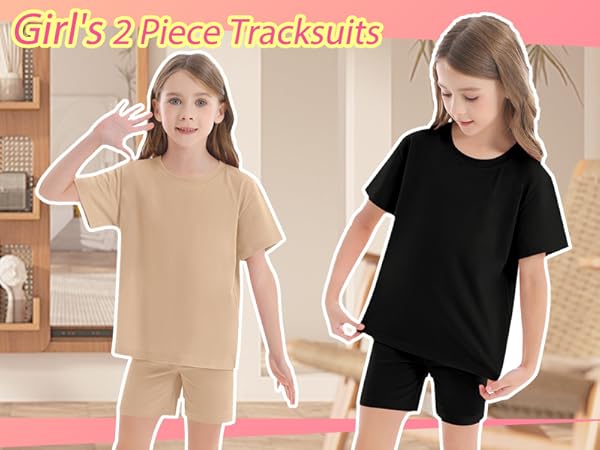 Toddler Girl''s 2 Piece Tracksuits