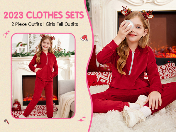 girls Christmas outfits