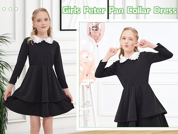 Long Sleeve Girls Dress