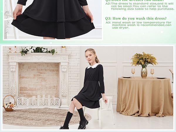 Long Sleeve Girls Dress