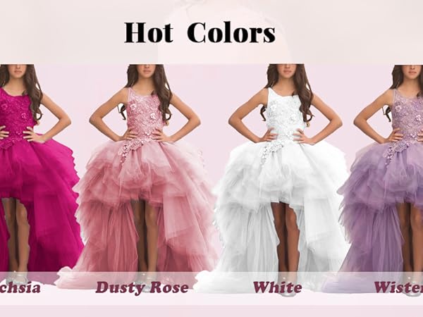 flower girl dresses for weding tulle high low flower girl dress pageant dresses for girls