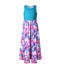 Girls'' Maxi Dress Cotton