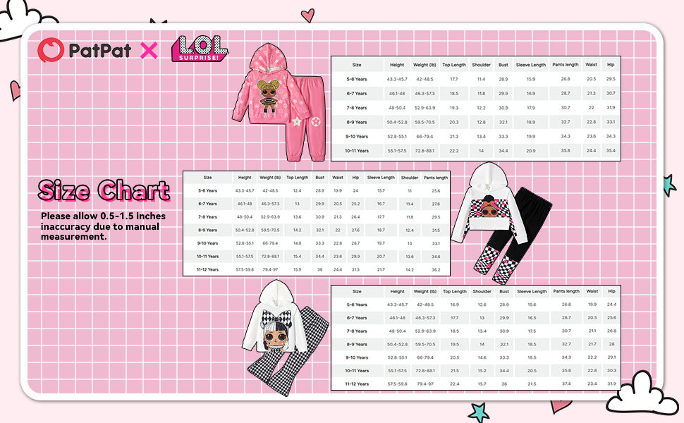 girls hoodie and pants set