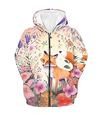 cute fox hoodies for girls