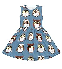 owl dress for girls