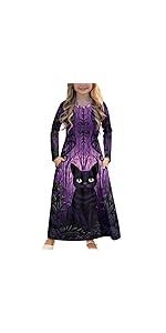 Halloween Long Sleeve Dress