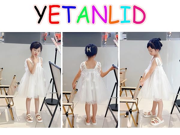 7005-baby girls butterfly tutu dress