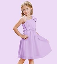 Girls spring lavender dress