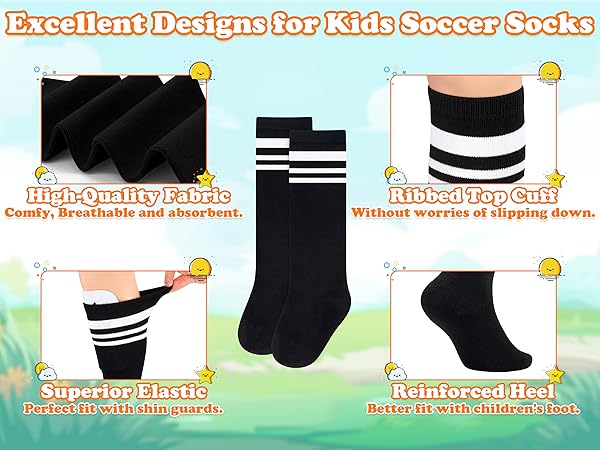 toddler knee high socks soccer socks kids girls knee high socks girls softball socks toddler socks