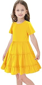 yellow dress for girls