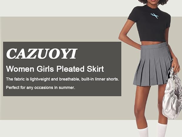 black pleated skirt pleated skirts for women skort