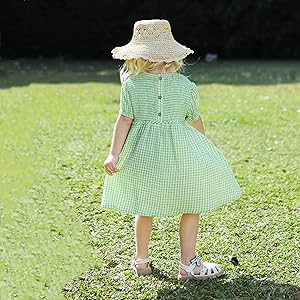 summer smocked kids girls dress