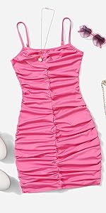 Girl&#39;s Cami Bodycon Mini Dress