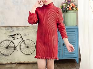 Girls sweater dress