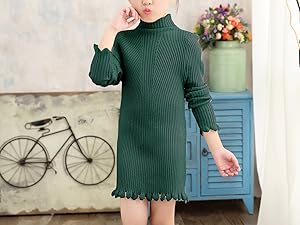 Girls sweater dress