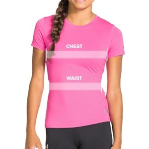 girls heatgear dri-fit shirt short under armour