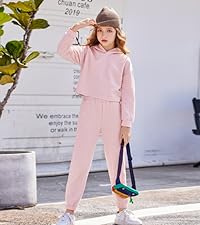 girls sweatsuits size 10-12 long sleeve pink