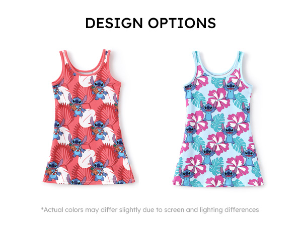 Disney Lilo & Stitch Girls Casual Sundress Dress