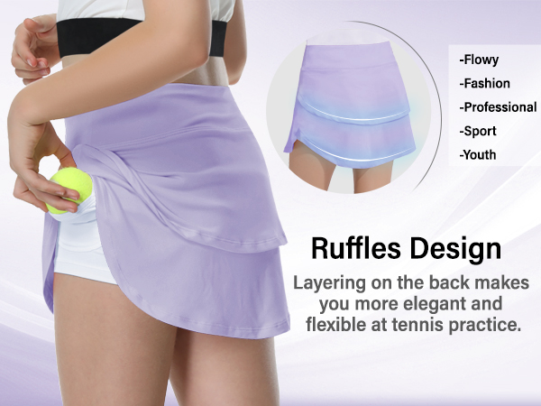 Girls Tennis skirts