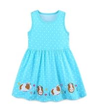 blue dots hamster dress