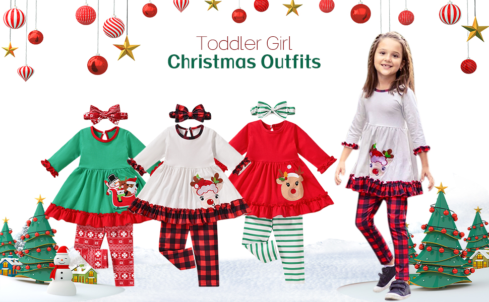 toddler girl christmas outfits