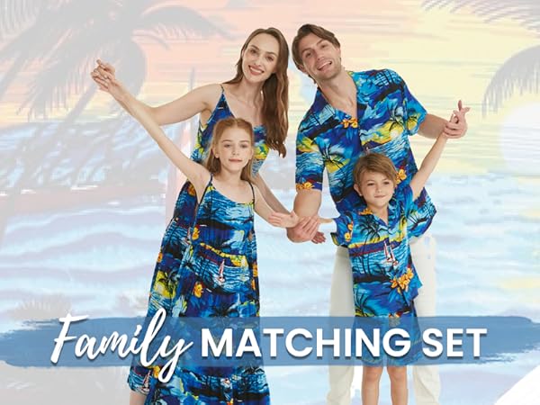 Sunset Blue - Family Matching