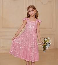 Girls Sequin Dress