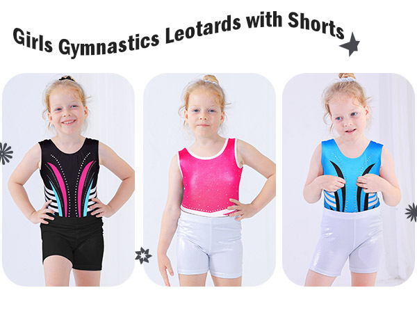 Girls Gymnastics Leotards 6-7