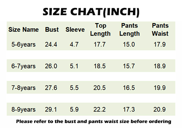 girls clothes size 8