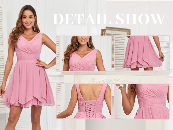 short bridesmaid dresses for women juniors