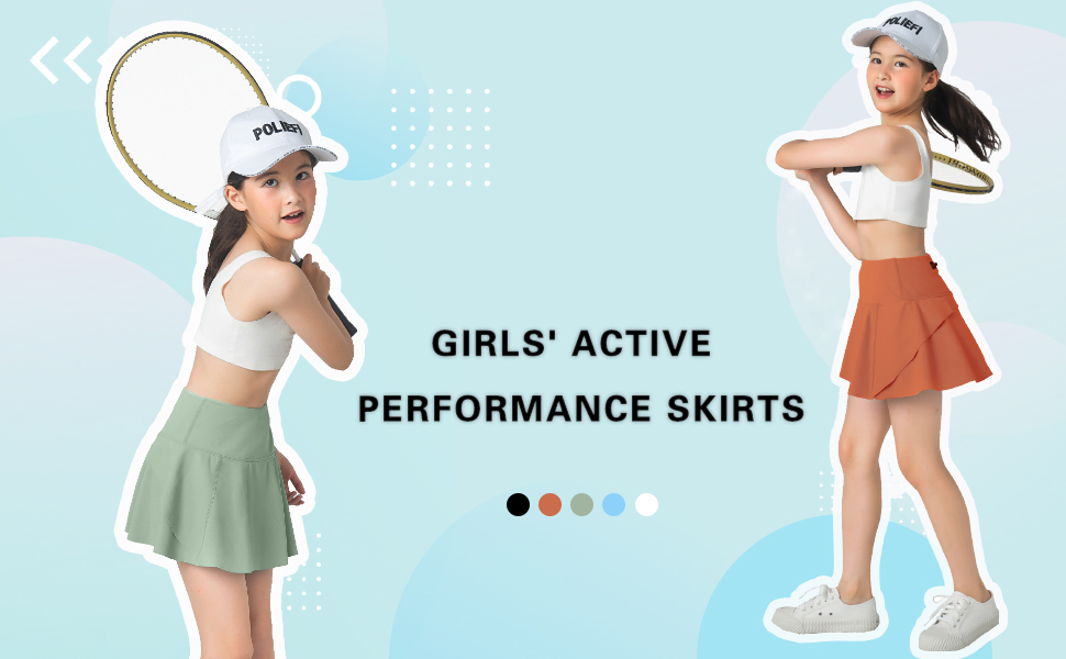 Girls'' Tennis Skirt Golf Skort