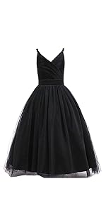 Halloween Black Dresses for Girls