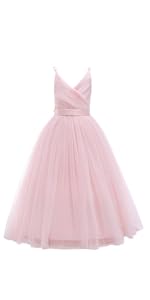 Princess Spaghetti Strap Tulle Dress