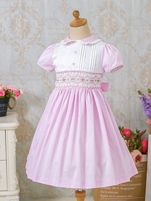 girl smocked dresses