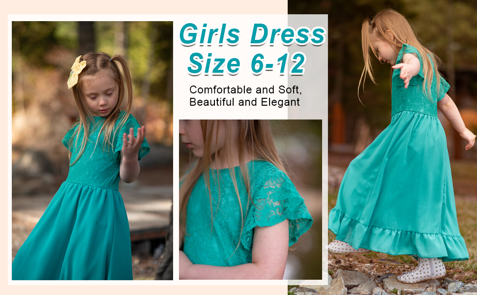 Summer Boho Girls Dress