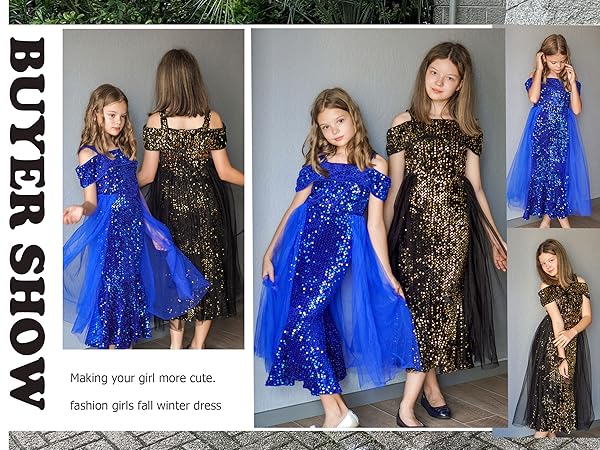 girls sequin dress