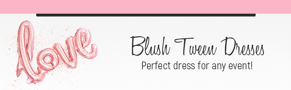 Blush Tween Dresses