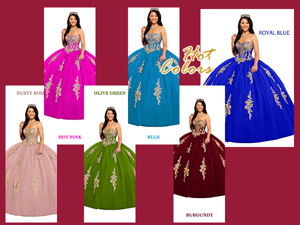  Quinceanera Dresses 