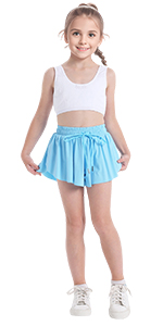 light blue shorts for girls