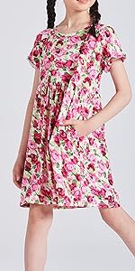 girl floral dress