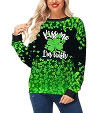 Womens St Patricks'' Day Sweatshirts