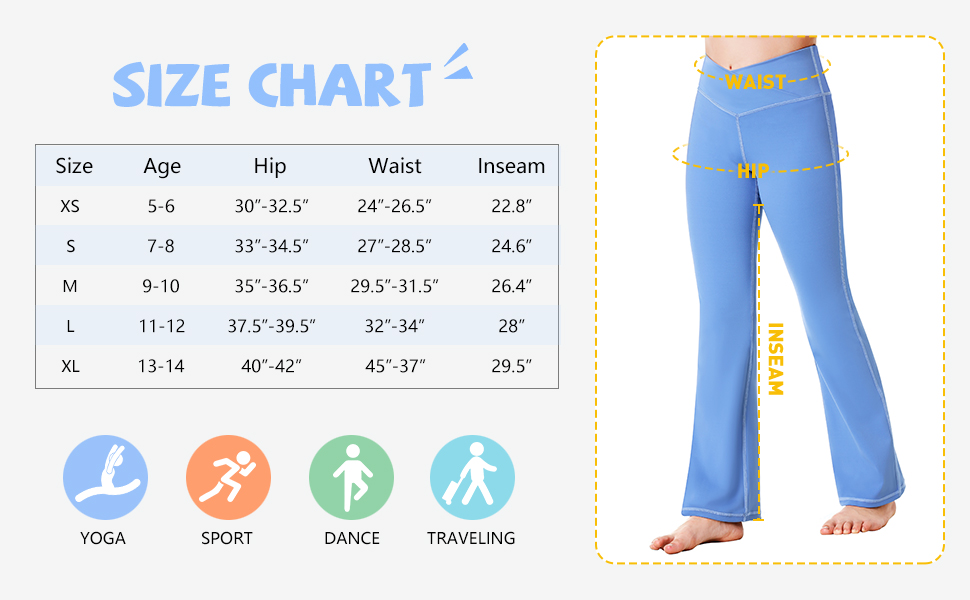 girls dance pants