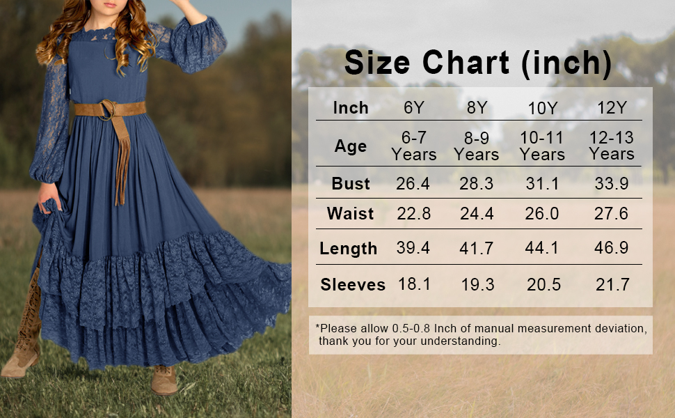 Tulle dress for girls size 6-12