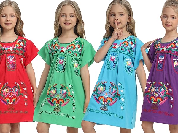 mexican dress for girls