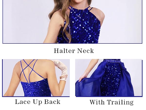 Halter Flower Girls Dresses