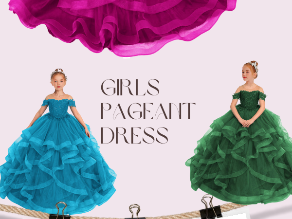 girls pageant dress