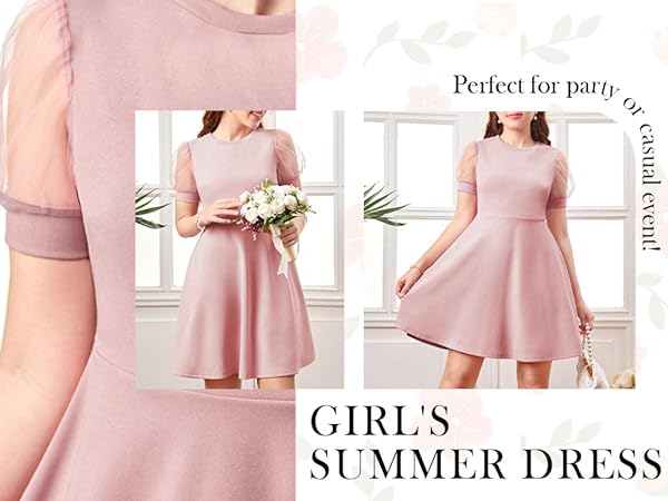 girls wedding guest dress