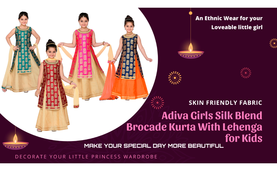 lehenga choli for kids