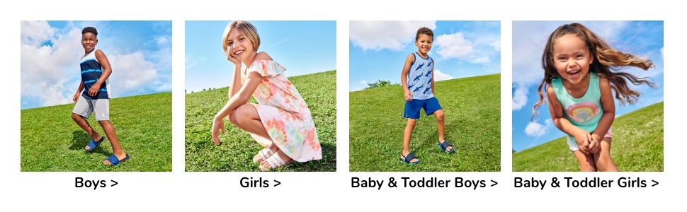 Shop Boy, Girl, Baby & Toddler Boy, and Baby & Toddler Girl Styles from The Children''s Place